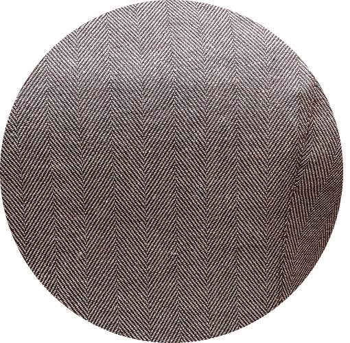 Tecido Vestido Midi Cibele Marrom