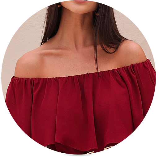  Conjunto Blusa e Short Saia Babado Alexia