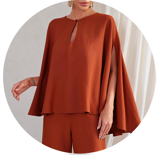 Conjunto Blusa e Pantalona Sabrina