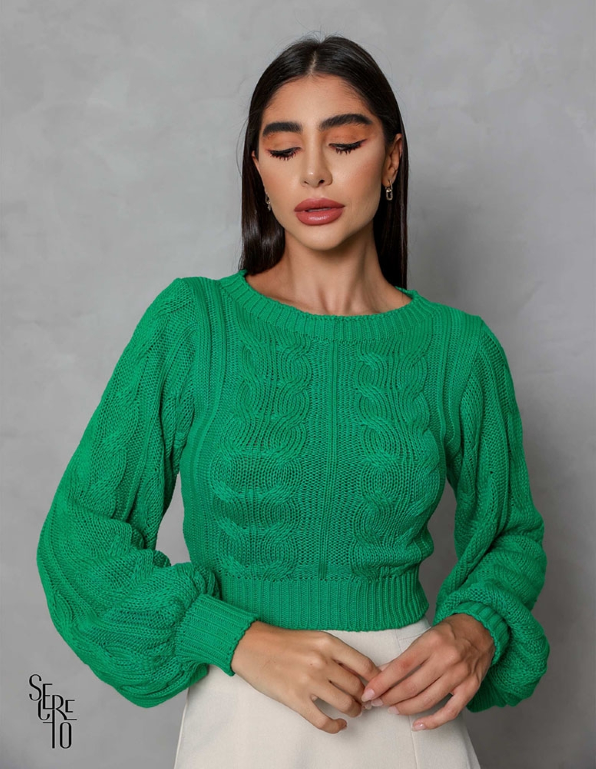 Blusa Trico Pilar Verde
